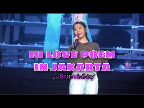 IU Love Poem In JAKARTA Day 2 - 🎵Someday [CUT] (191229)