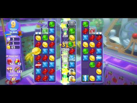 Willy Wonka's World of Candy Level 620 Complete - No Hacks (Android/IOS)