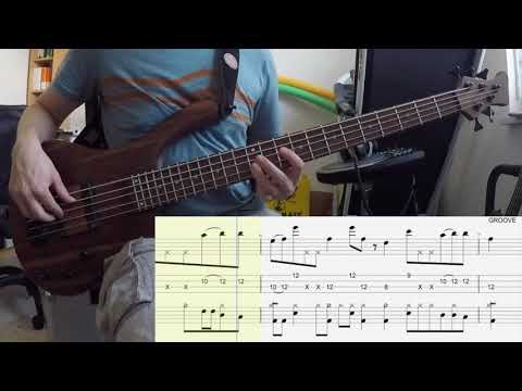 GrooveCell - Bass & Drum Grooves - progressive_0012 (Video + Score) - 180 bpm - 9/4