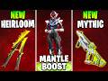 EVERYTHING NEW In SEASON 27 Of Apex Legends Mantle Boost TWO New Heirlooms