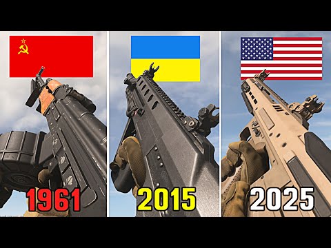 Cod: Modern Warfare 2  - Every Guns from Oldest to New Ones