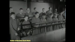 Rare BBC TV broadcast: rehearsal at Temple Church 1958 (George Thalben-Ball)