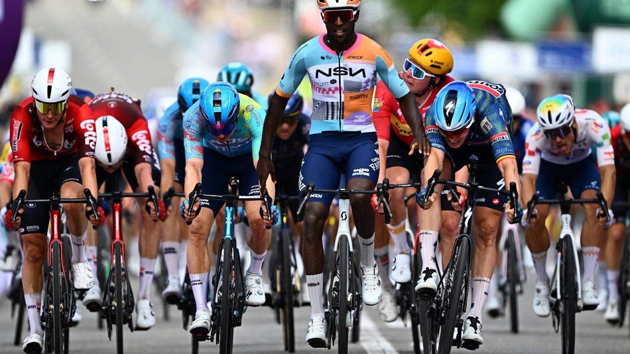 Baloise Belgium Tour: Stage 1 goes to Biniam Girmay - Watch how it unfolded in the final metres!