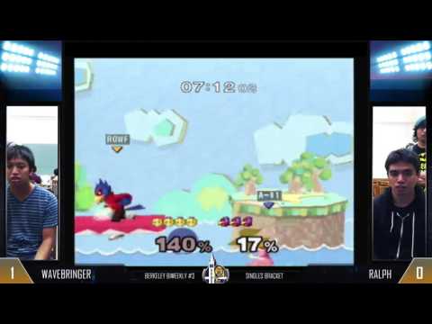 SAB Fa15 Bi-Weekly #3 - Losers Quarters: Wavebringer (Peach) vs Ralph (Falco)