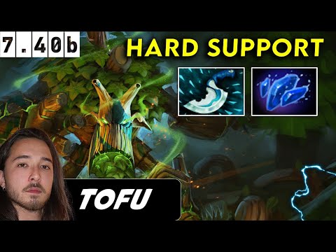 Tofu Treant Protector Hard Support - Dota 2 Patch 7.40b Pro Player Full Gameplay
