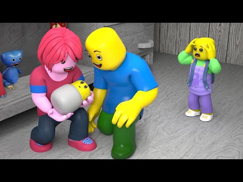 ROBLOX LIFE: Unlucky Child and Gold Sister ♪ Roblox Animation