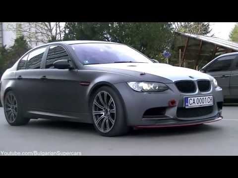 BMW M3 E90 w/ Akrapovic - Powerslides in the city