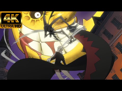 Maka vs Jack the Ripper 4K/8K - Soul Eater EP 1 Yutaka Nakamura
