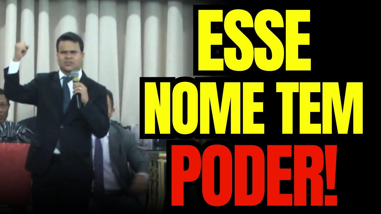 O PODER DO NOME DE JESUS🔥🖐🏼 | Elizeu Rodrigues