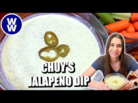Copycat Chuy's Jalapeno Dip Lightened Up🌶️ WW Dip Recipe / Weight Watchers / With Calories & Macros