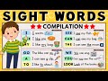 SIGHT WORDS SENTENCES COMPILATION PRACTICE READING ENGLISH LEARN TO READ TEACHING MAMA
