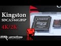 Видеообзор Kingston 64 GB microSDXC class 10 UHS-I U3 + SD Adapter SDCA3/64GB