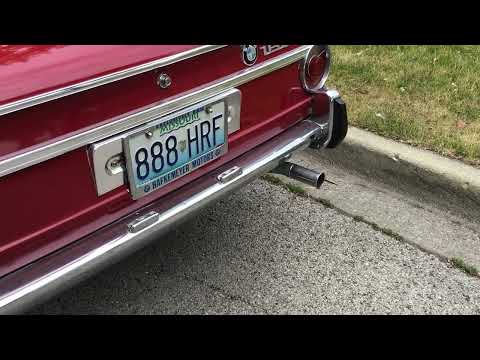 1967 BMW 1600-02 exhaust
