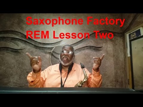 Rubank Elementary Method for Saxophone Lesson Two