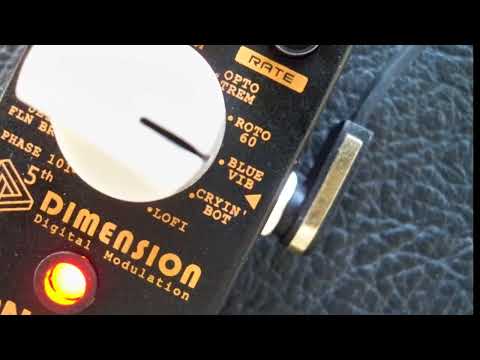 Sonicake 5th Dimension 11-Mode Digital Modulation Guitar Effects Pedal