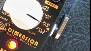 Video thumbnail for Sonicake 5th Dimension 11-Mode Digital Modulation Guitar Effects Pedal by SONICAKE