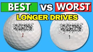 Longer Drives? Best vs Worst Golf Balls Compared!