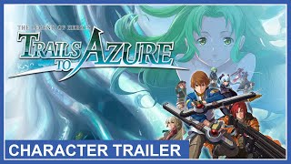 The Legend of Heroes: Trails to Azure - Character Trailer (Nintendo Switch, PS4, PC)