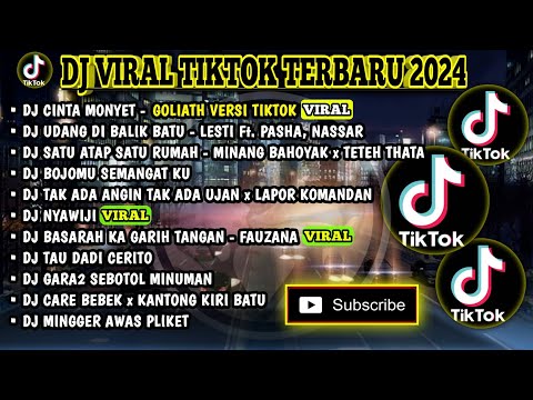 DJ VIRAL TIKTOK TERBARU 2024 | CINTA MONYET - GOLIATH VERSI TIKTOK | UDANG DIBALIK BATU - LESTI