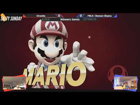 SS201 [Wii U]  Strawbs Corrin vs PBLK Benson Obama Mario Winners Semis