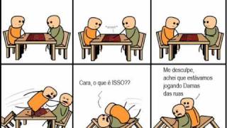 Piadas engraçadas em quadrinhos