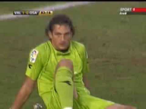 Liga 2009 : J03 : Valence - Osasuna : 1-0
