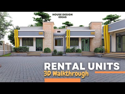 Rental Units Design For Small Plot | One Bedroom and Studio House Tour