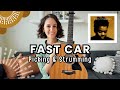 Fast Car - Tracy Chapman Guitar Tutorial Lesson [Picking + Strumming + TAB]