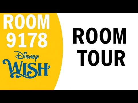 Thumbnail for Disney Wish Stateroom 9178 Tour | Deluxe Verandah Room