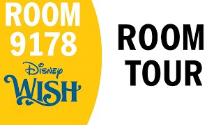 Disney Wish Stateroom 9178 Tour | Deluxe Verandah Room