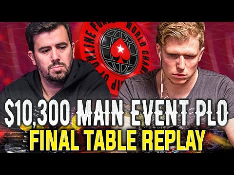 WCOOP 2021 92-H $10,300 PLO probirs | UhhMee | Odd_Oddsen Final Table Replay Main Event $1M Gtd