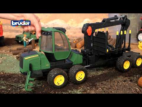 John Deere Rückezug 02133 von BRUDER