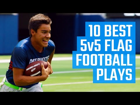 10 Best 5v5 Flag Football Plays | Flag Football Plays 5 on 5 | Flag Football Plays by MOJO