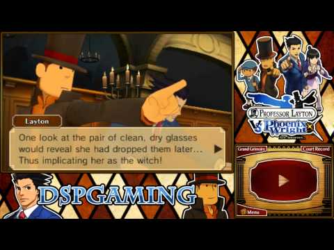 Prof. Layton vs. Phoenix Wright: Ace Attorney pt55 - Locate the Critical Evidence!