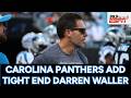 BREAKING: Carolina Panthers sign tight end Darren Waller