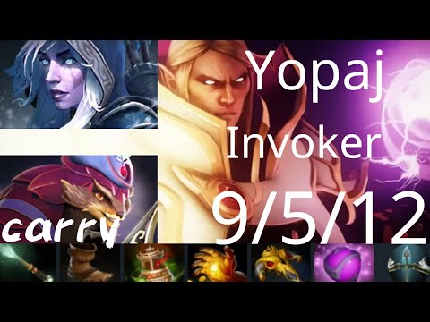 Yopaj Invoker vs Tiny, Pangolier, Tidehunter - OB.Neon vs SMG g2 BIX Invitationals dota2