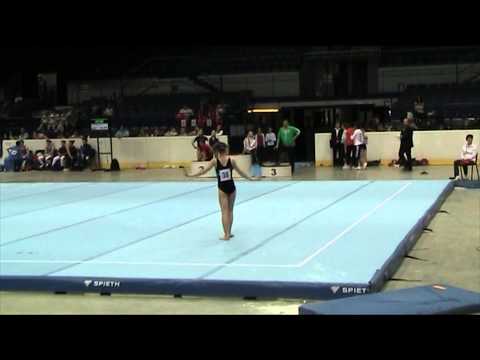 Julie Hájková MČR 2013 akroba finále