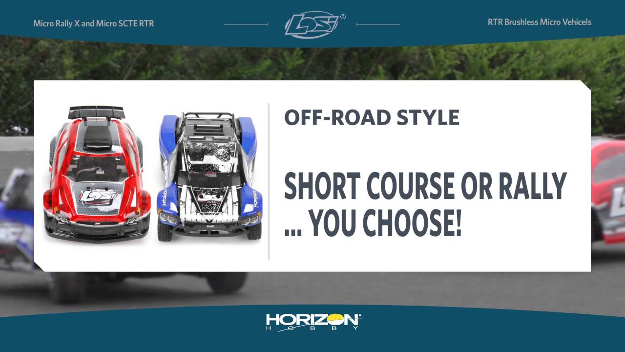 RC auto Losi Micro Rally-X 1:24, červená