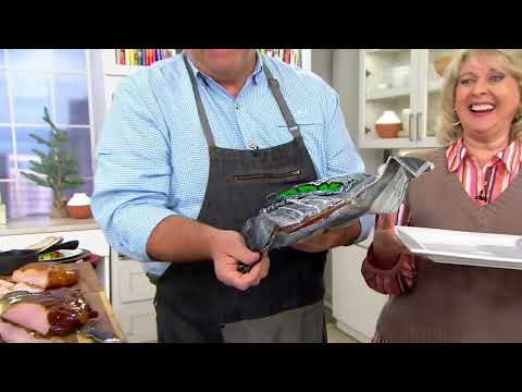 Corky's BBQ 5-lb. Ham, Turkey, or Family Meal w/ 8-lbs. of Sides on QVC