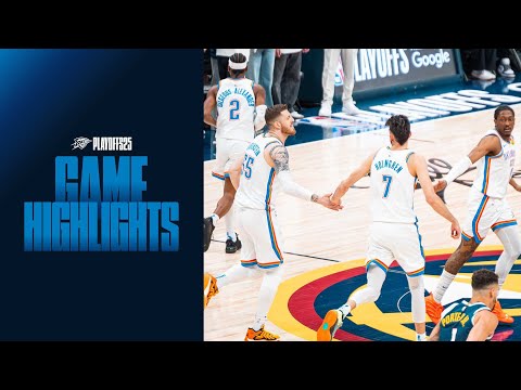 OKC Thunder at Denver Nuggets | Western Conference semifinals Game 4 Highlights | May 11, 2025