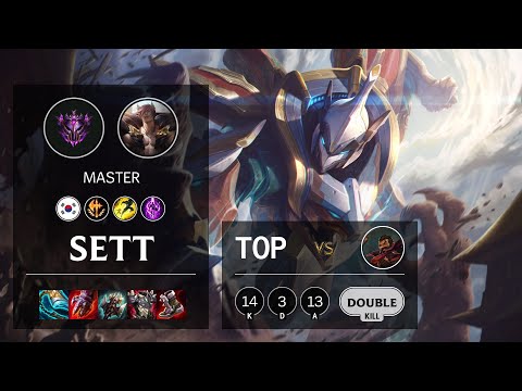 Sett Top vs Graves - KR Master Patch 11.21