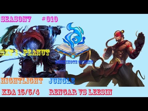 SKT Peanut Rengar vs Leesin - Peanut where are you? rank korea