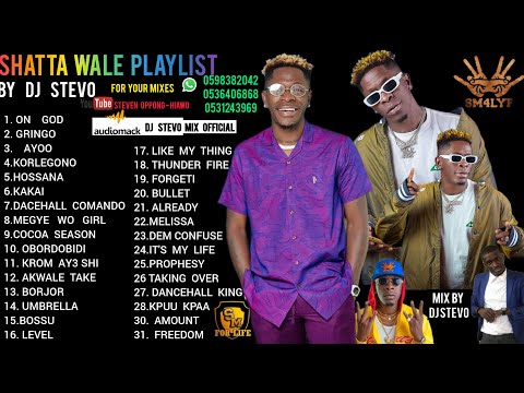 SHATTA WALE MIX 1   BY DJ STEVO