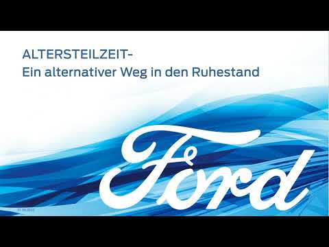 Altersteilzeit (ATZ)- Vorstellung auf Deutsch