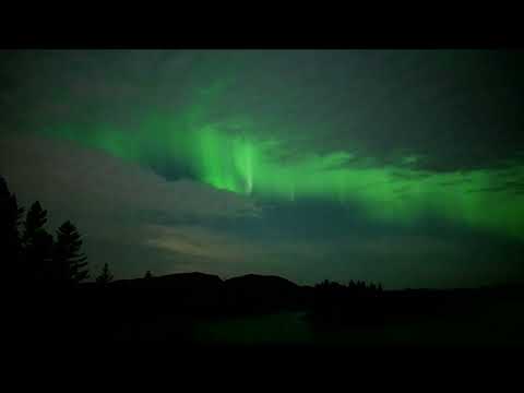 Northern Lights, 14/03-2022 - Spjodevatnet, Hauge I Dalane, Norway [RealTime 4K]