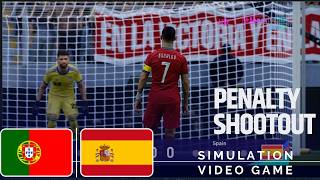 ✅ Portugal vs España EN VIVO / Mundial 2026 - Octavos de Final / Simulación Pes 2026