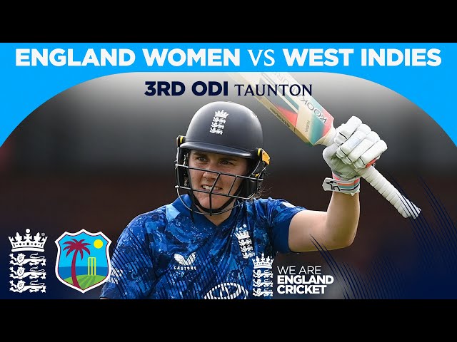 Skipper Shines In Final ODI | Highlights – England v West Indies | 3rd Women’s Metro Bank ODI 2025