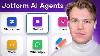 Jotform AI Agents for Beginners (chatbots, whatsapp, voice, phone, & more)