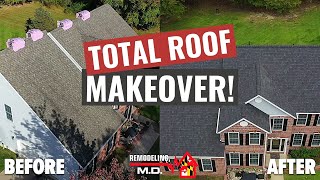COMPLETE ROOF MAKEOVER IN FOREST HILL MARYLAND