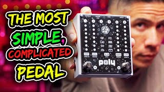 Video thumbnail for Poly Effects Josh Smith Flat V | One-Of-A-Kind Gain Pedal by R.J. Ronquillo